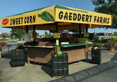 Gaeddert Farms booth